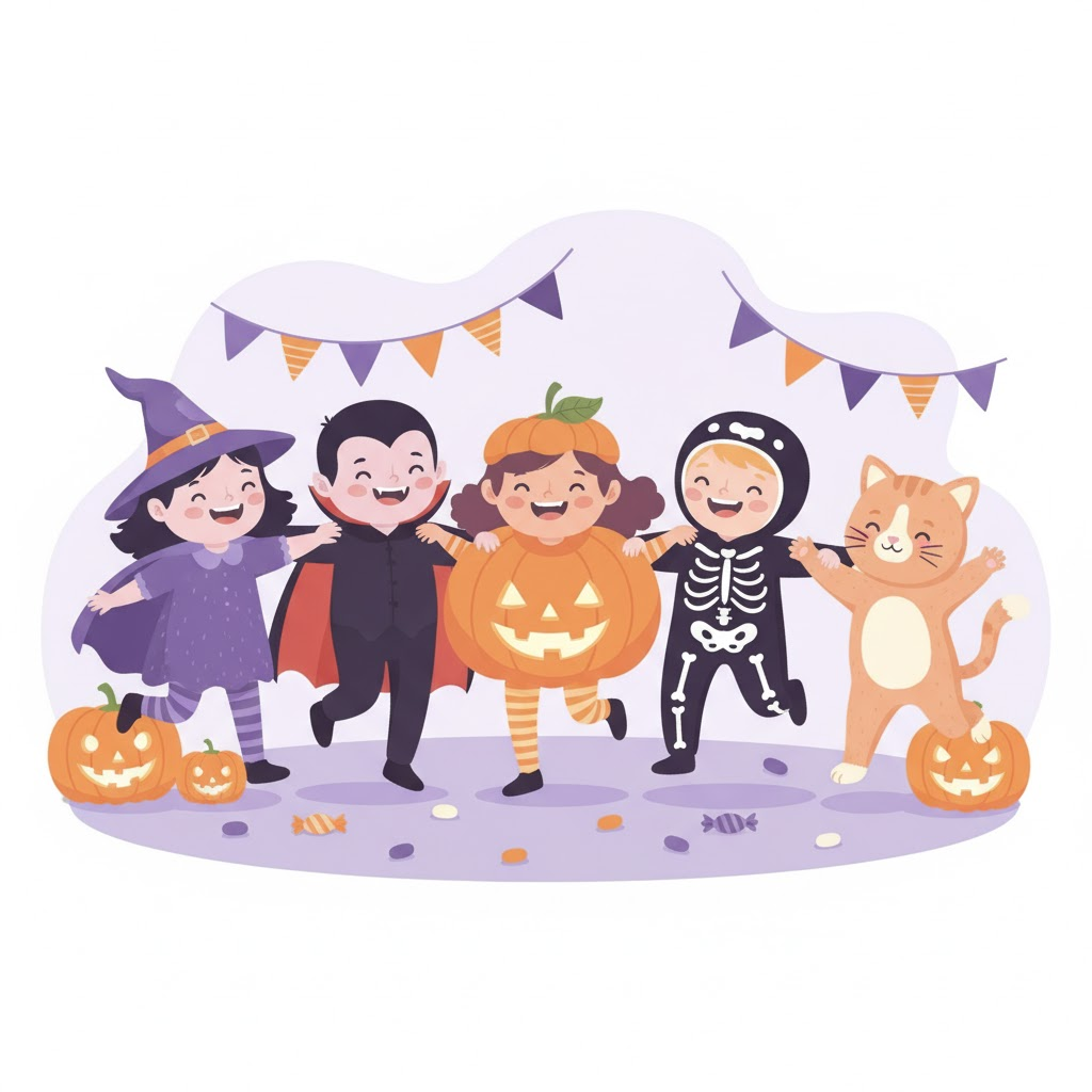 Fantasias de Halloween para crianças